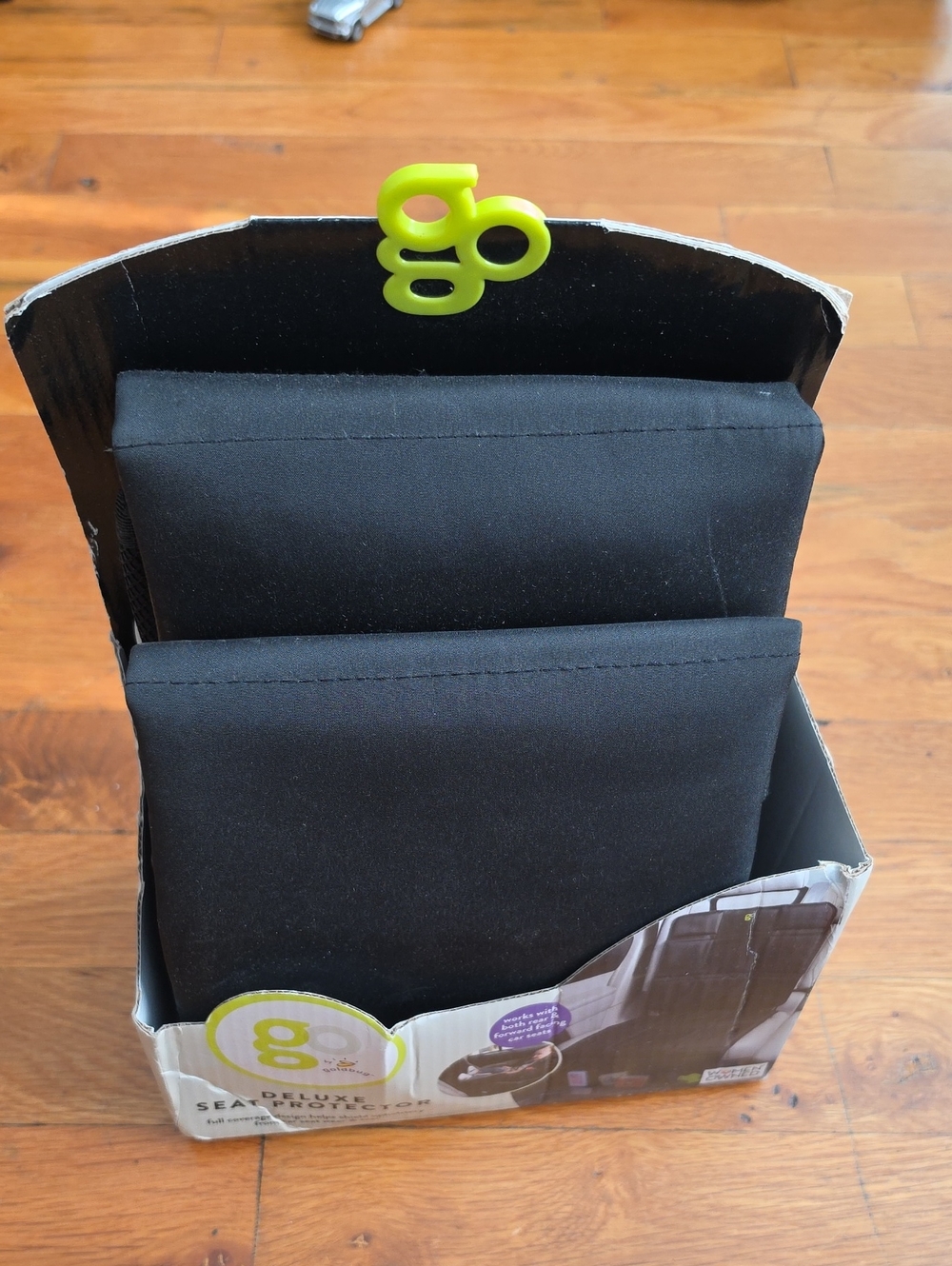 Black Seat Protector Pads - Deluxe Car Seat Protectors